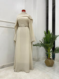 Dress with shal