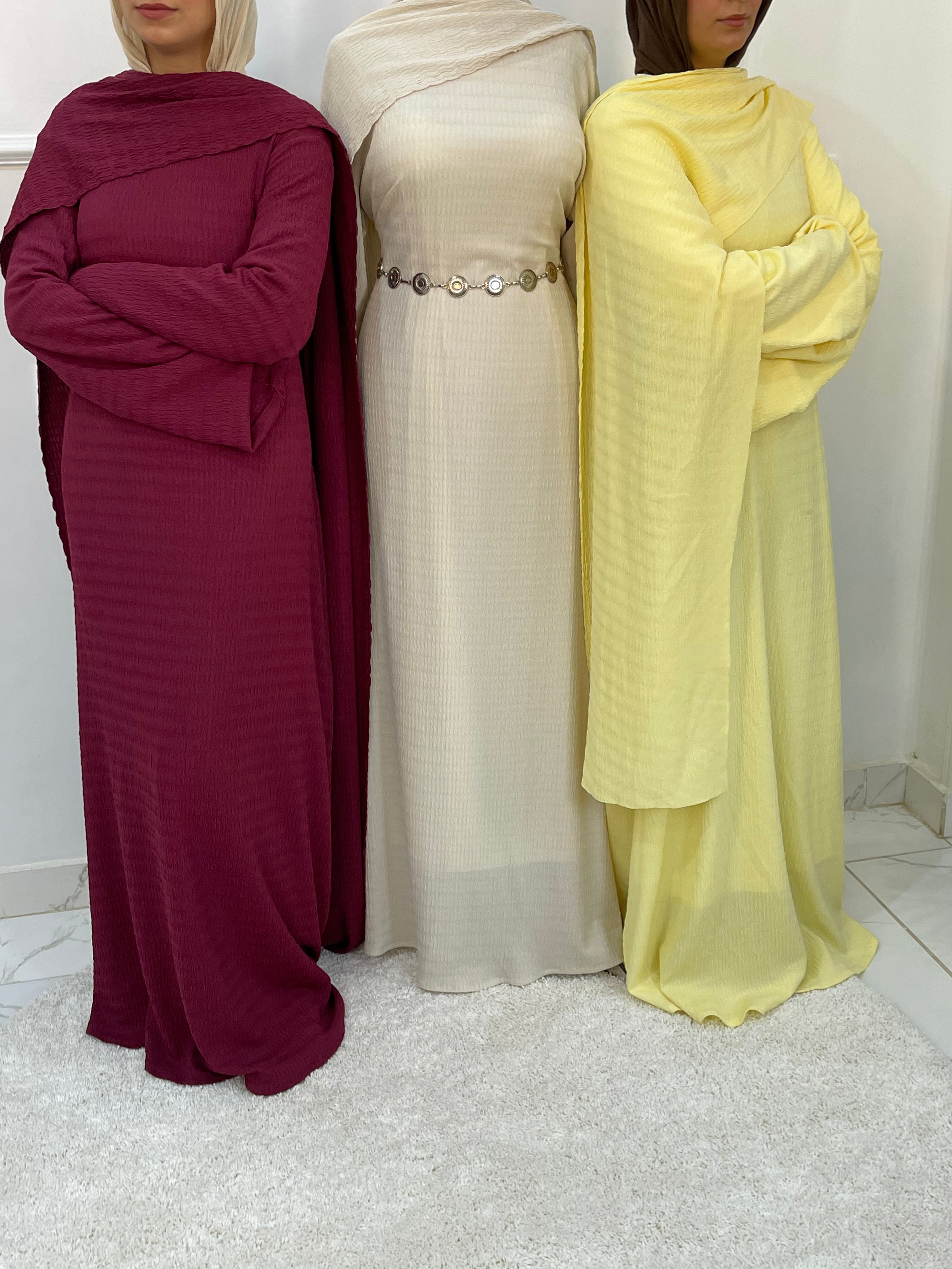 Dress with shal